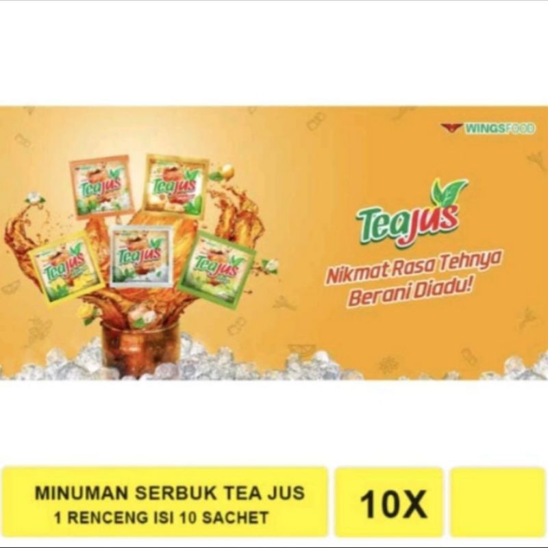 

TEA JUS Renceng isi 10pcs