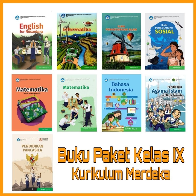 Buku Paket Kelas 9 Kurikulum Merdeka