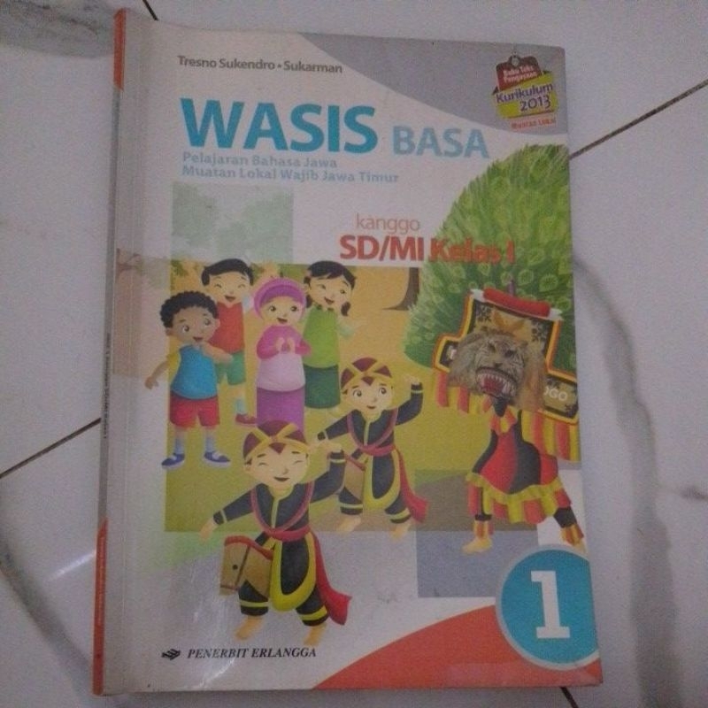 

buku Bahasa Jawa kelas 1 SD/MI WASIS BASA