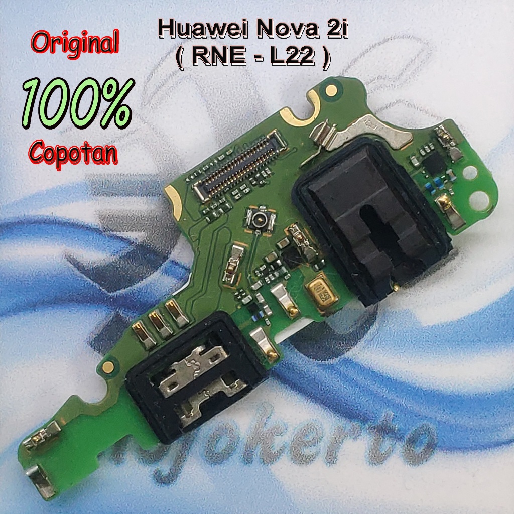 Huawei Nova 2i ( RNE-L22 ) Papan konektor cas / PCB UI board charger mesin bawah copotan | eXe Comp