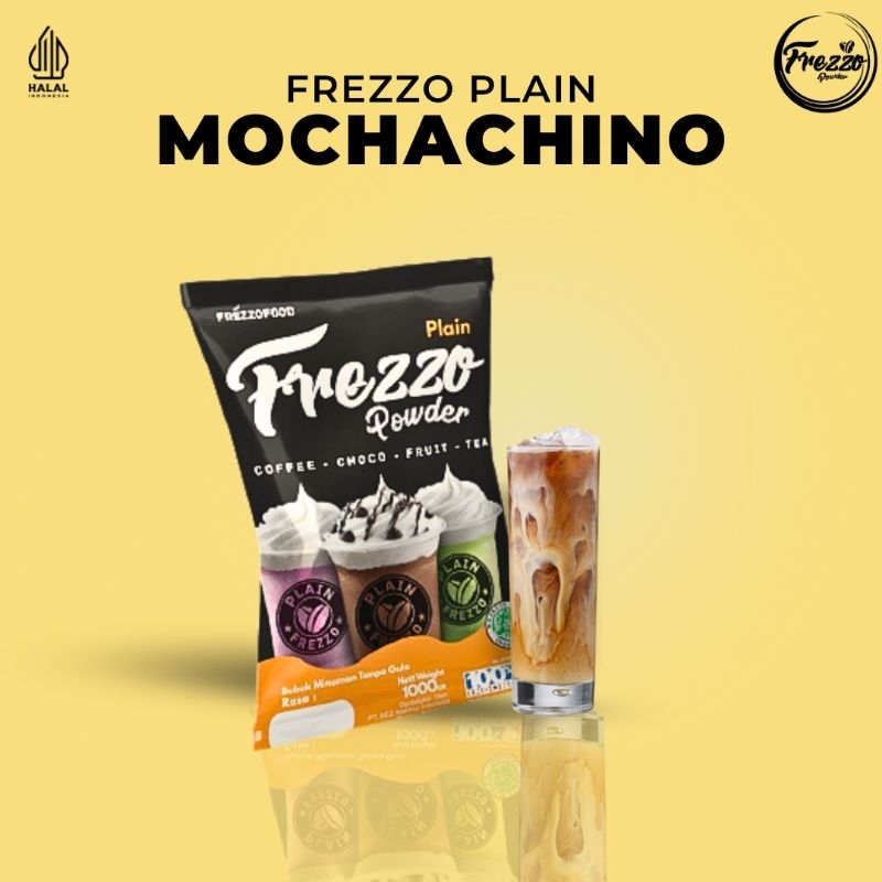 

Bubuk Minuman Rasa Mochachino Plain Frezzo 1kg/ Minuman Murah dan Enak Frezzo Plain