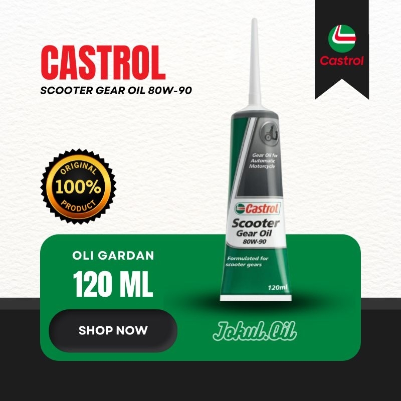 Oli gardan motor matic castrol gear