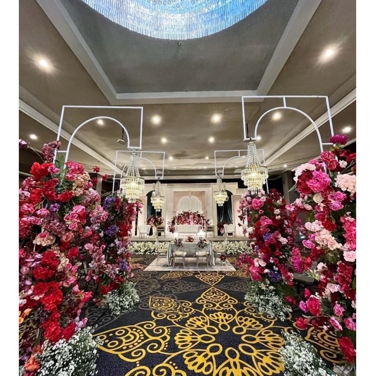 DEKORASI TIANG LAMPU BARU