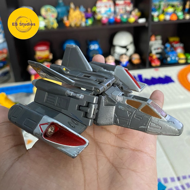 Pesawat Ultraman Gaia Bandai 1998 CV01 SIG Fighter Preloved XIG soul of popy ni kasharies