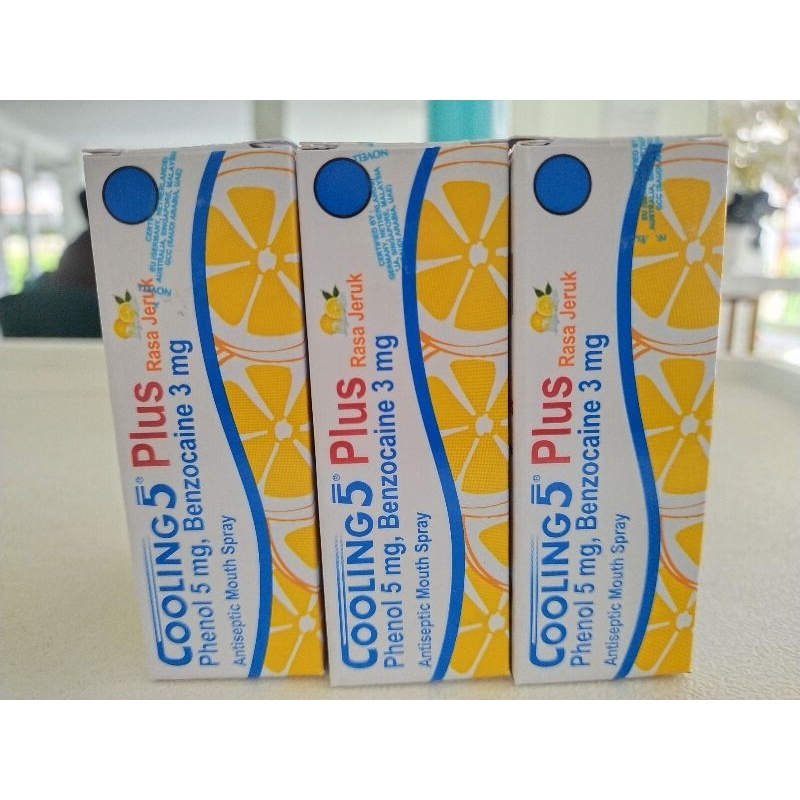 Cooling5 Plus 15ML untuk Sakit Gigi, Gusi Bengkak, Radang Sakit tenggorokan