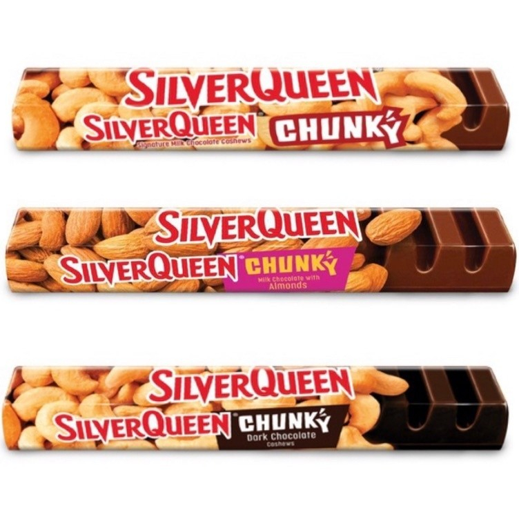 

Silverqueen Chunky bar 85gr ukuran besar