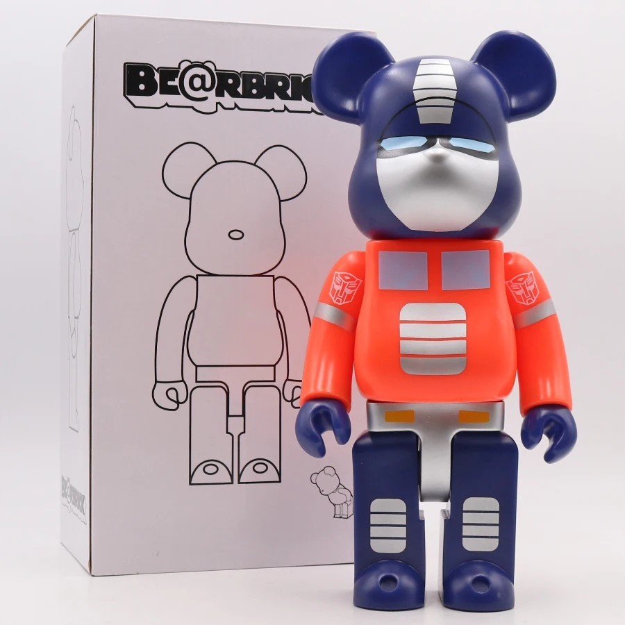 Pajangan Bearbrick Karakter Robot 400% / Bearbrick Figure Series A170