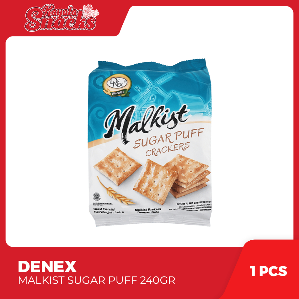 

DENEX Malkist Sugar Puff 240g - 1 Pcs