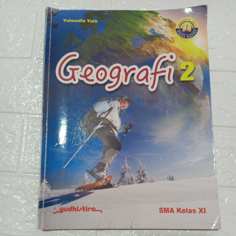 Buku bekas Geografi 2 kelas 11 SMA