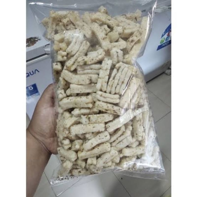 

snack camilan kiloan Kerupuk Stik Seblak Soto Pedo Pedas Ijo premium