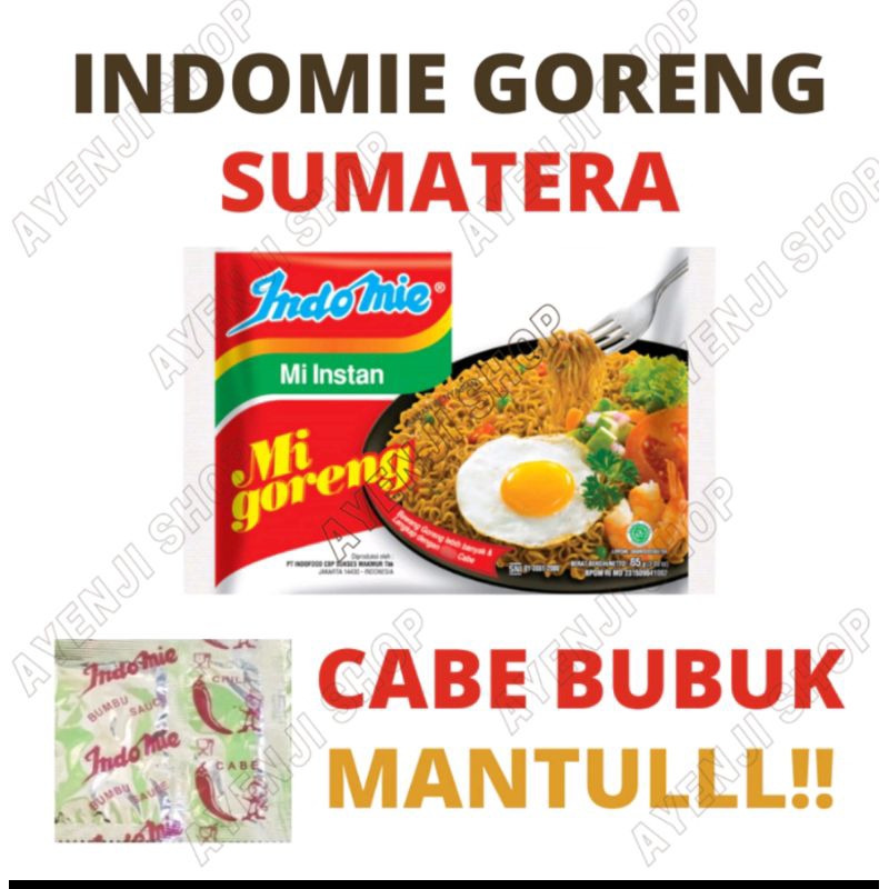 

[1 DUS] Indomie Goreng Sumatera / Sumatra / Mie Goreng Cabe / Cabai Bubuk by Indofood