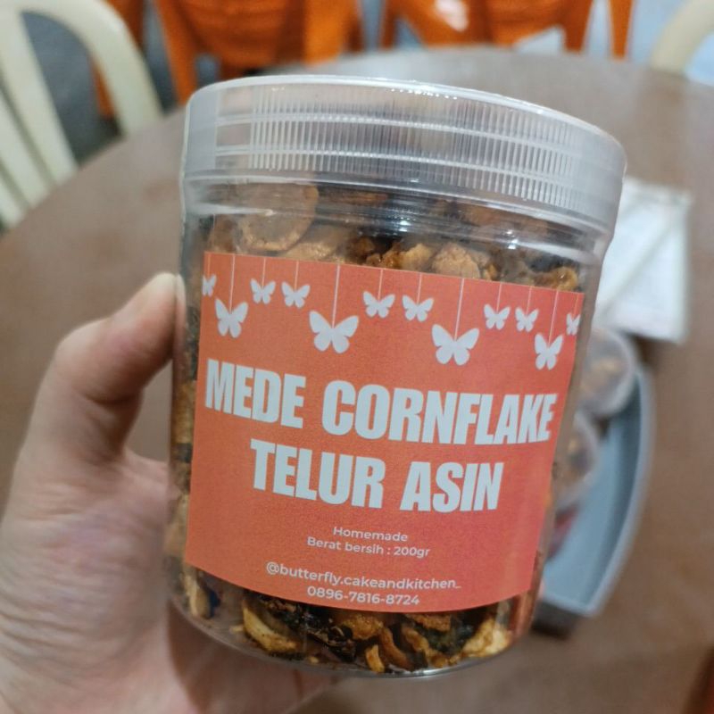 

Mede Cornflake Telur Asin