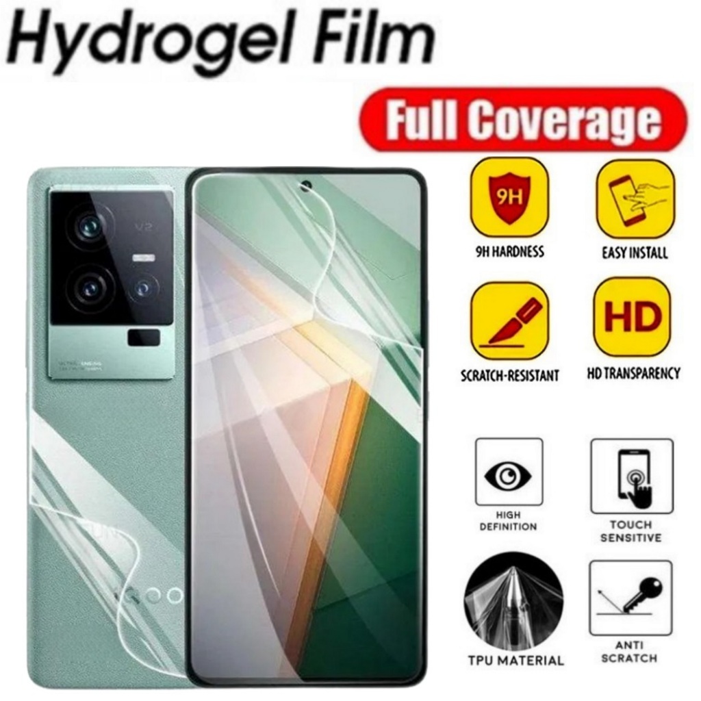 Anti Gores Hydrogel Film Screen Protector Jelly Vivo IQOO 11 IQOO 11 Pro