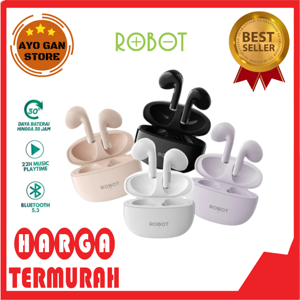 ROBOT Headset Bluetooth Flybuds T10S