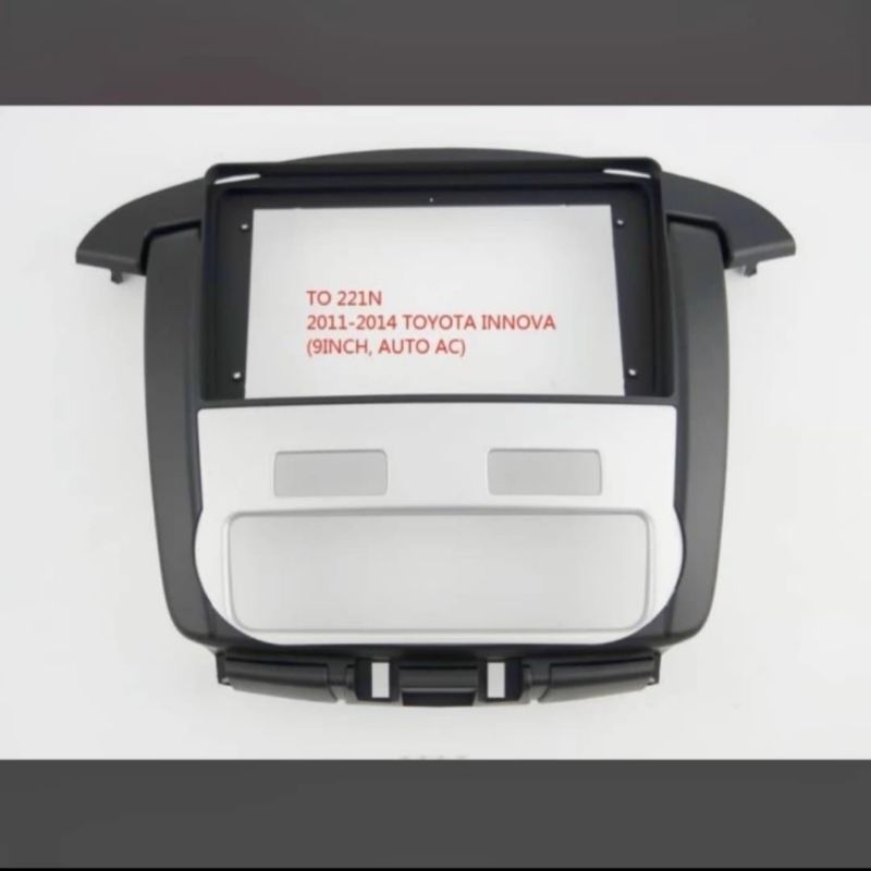 Frame Toyota  innova 9inch tahun 2011 - 2014
