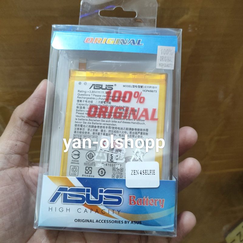 Batre Baterai Batrei Asus Zenfone 4 Selfie ORI