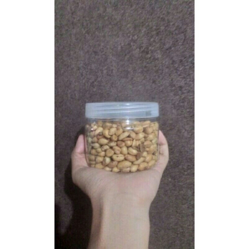 

Cemilan Kacang Bawang 250 gram + toples cantik