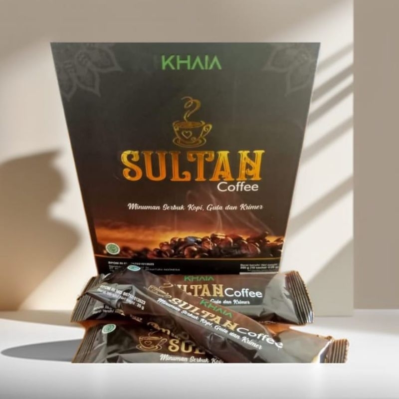 

SULTAN COFFEE KHAIA 1BOX ISI 10SACHET ORIGINAL