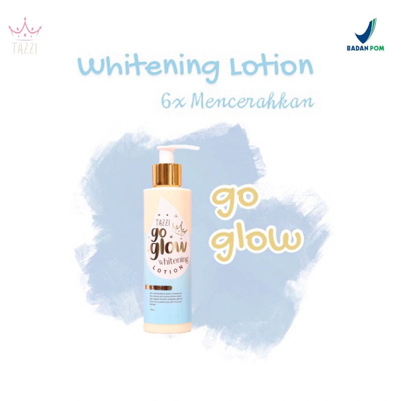 TAZZI ~ LOTION GO GLOW TAZZI WHITTENING 200ml