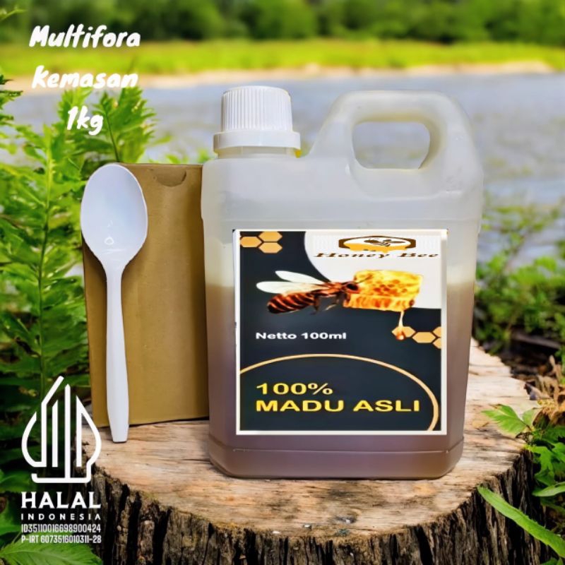 

MADU MULTIFLORA PURE RAW HONEY 100% MADU MURNI TANPA CAMPURAN