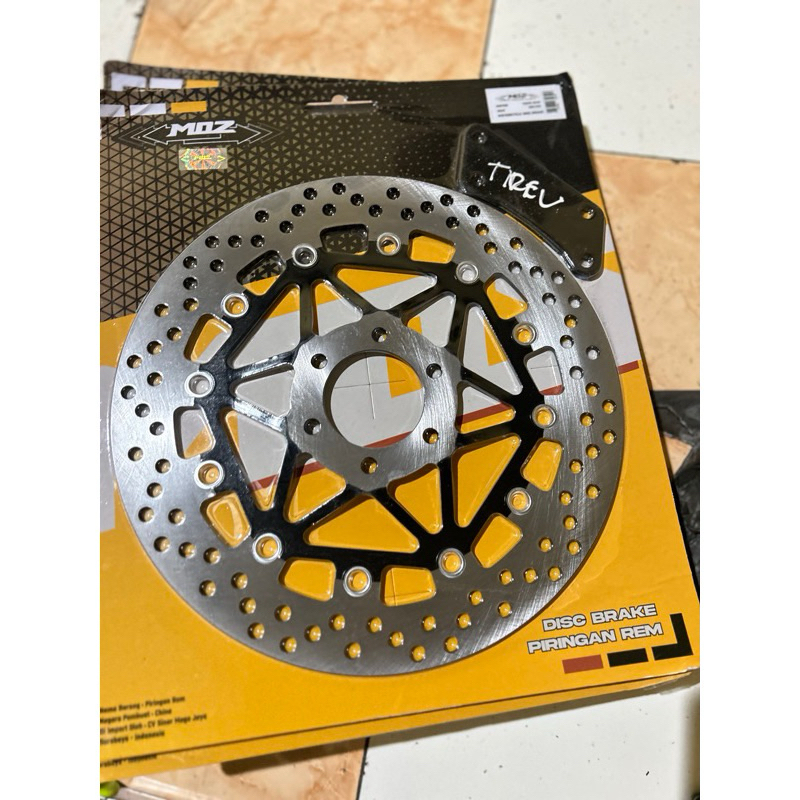 PIRINGAN CAKRAM DUCATI PANIGALE MOZ 300 Mm disk depan jupiter tiger revo tirev supra megapro baut 4 