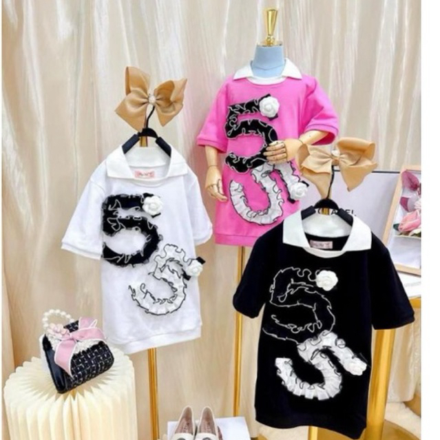 TUNIK ANAK PREMIUM MEREK KING KIDS /DRESS MINI ANAK PREMIUM