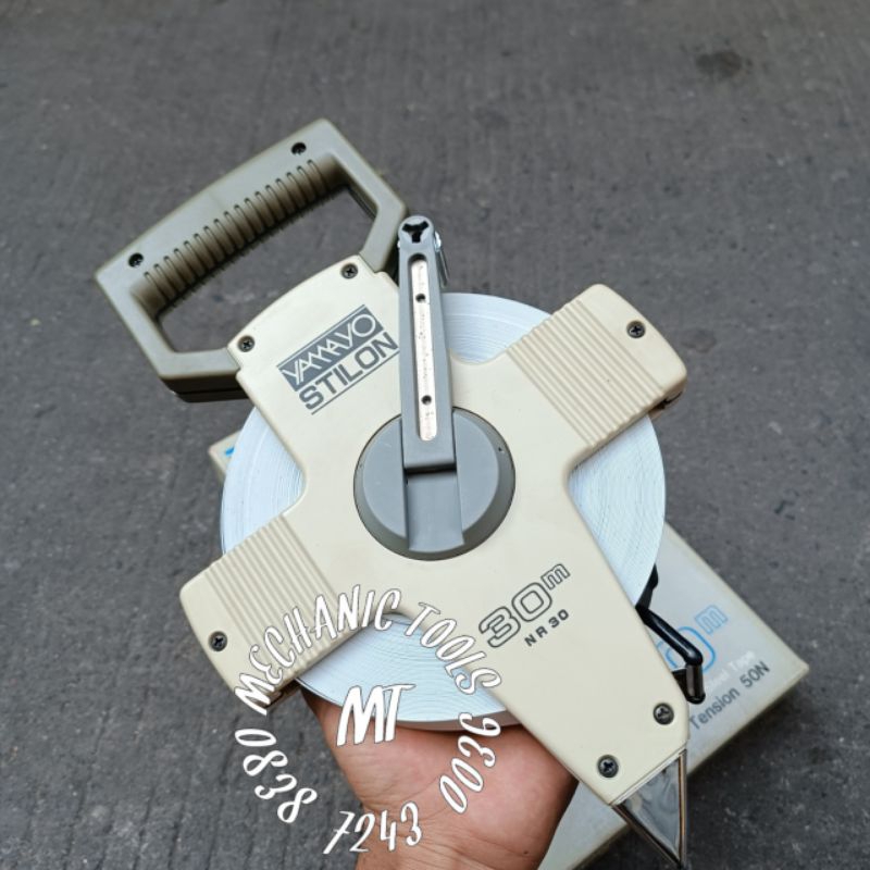 Measuring tape meteran Gulung 30 Meter Yamayo stilon reel meteran Roll 30 Meter