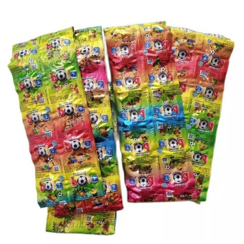 

40Pcs permen bola aneka rasa