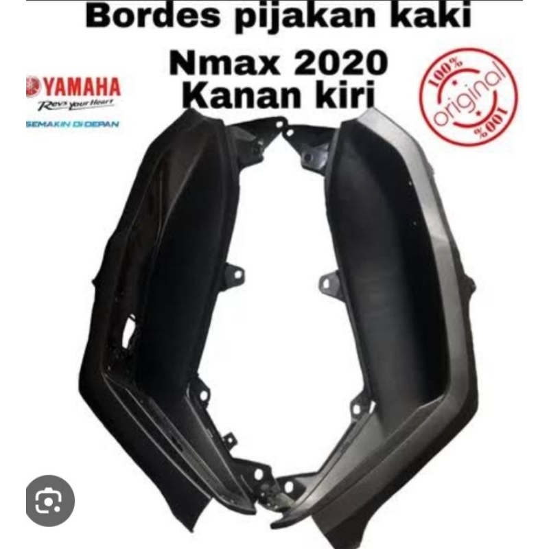 1 SET PIJAKAN KAKI KANAN KIRI N MAX ALL NEW 2020 ORIGINAL,  B6H-F7481-00  &B6H-F7488-00