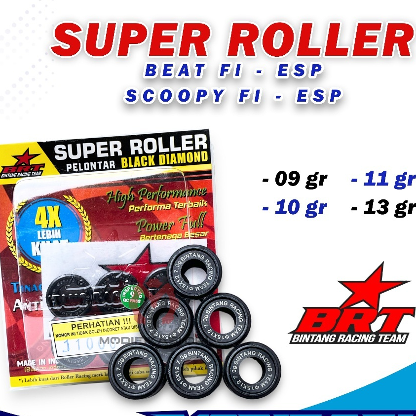 ROLLER BRT - Roller Beat Fi Racing - Roller Black Diamond BRT Racing - scoopy fi ESP roller racing b