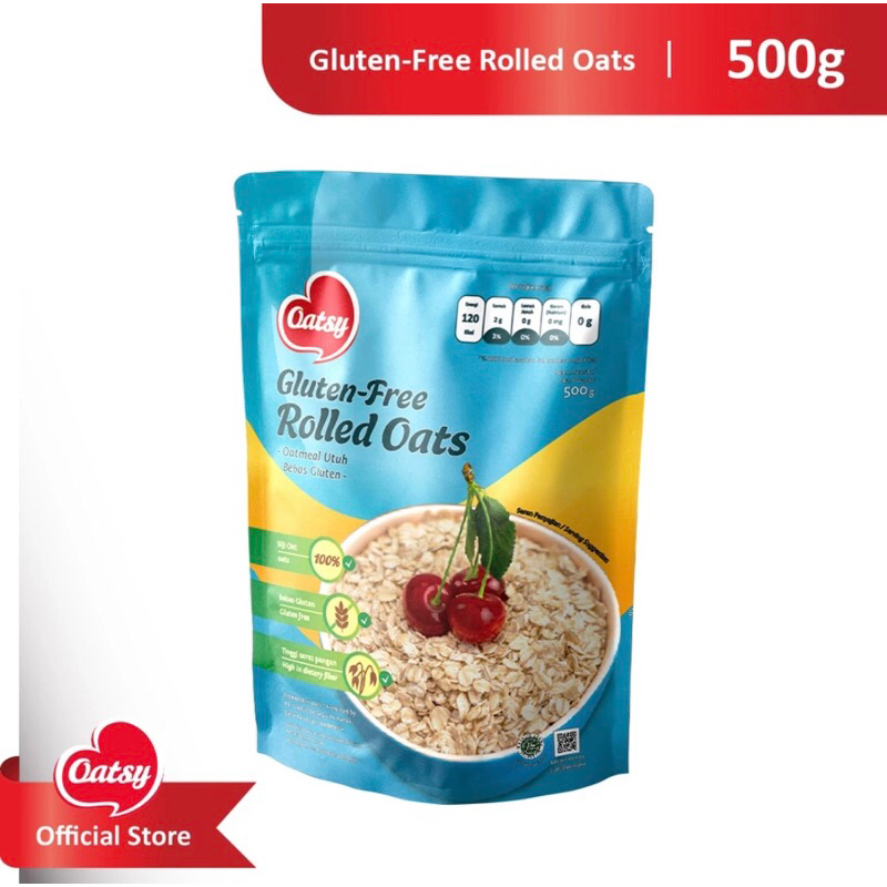

OATSY Gluten Free Rolled Oats 500gr
