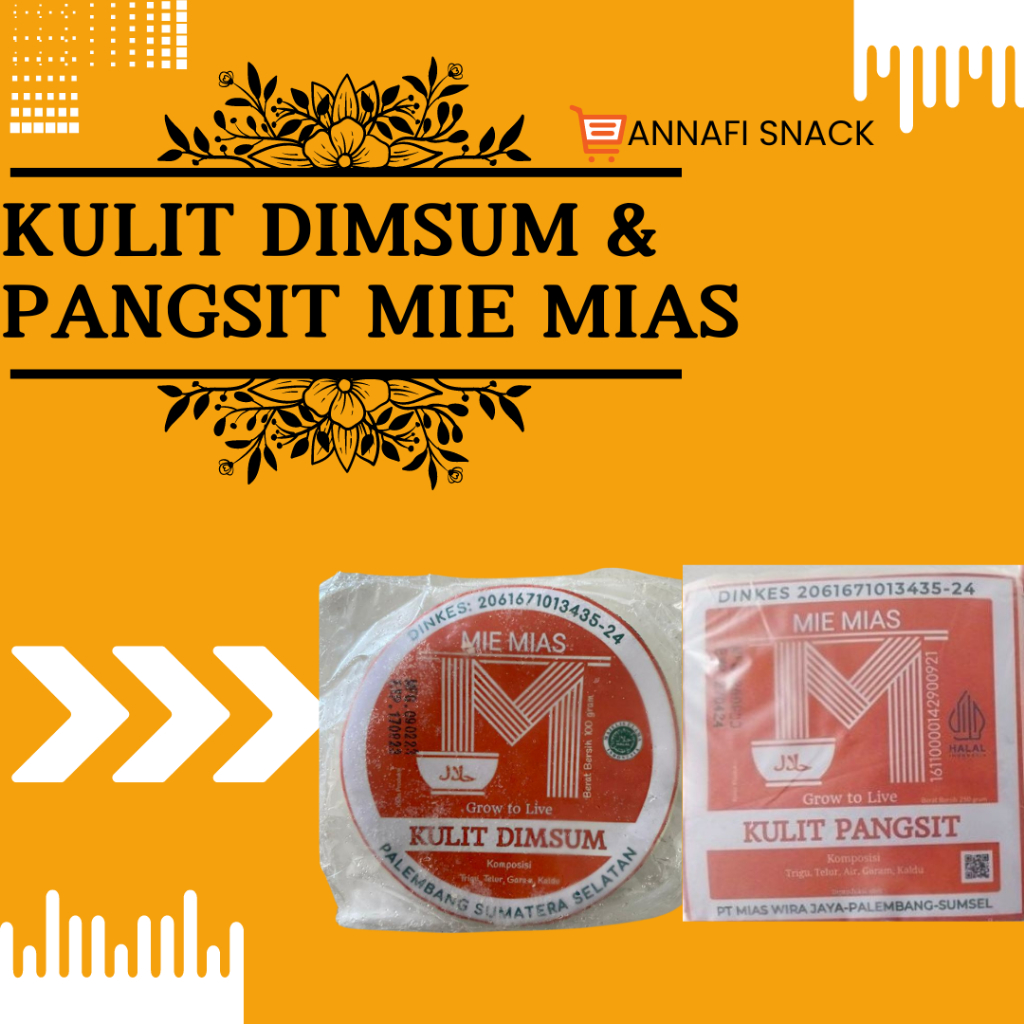 

KULIT DIMSUM & KULIT PANGSIT MIE MIAS PALEMBANG