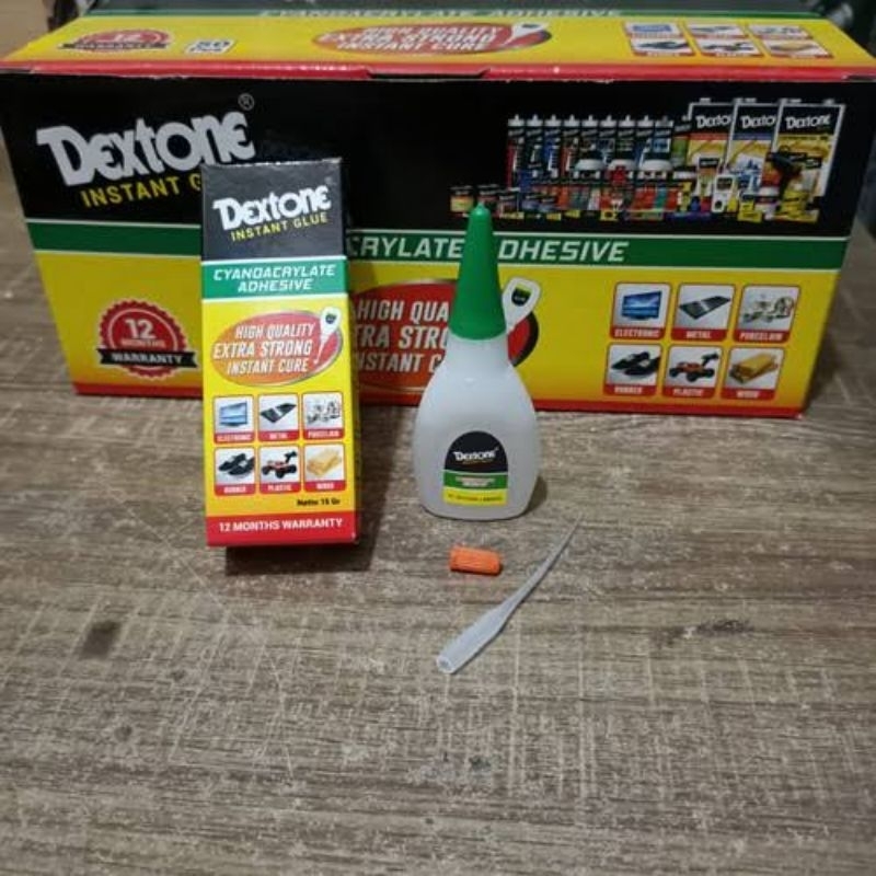 

LEM POWER GLUE TETES LEM SETAN LEM KOREA DEXTONE / 1BOX ISI 50 BUAH