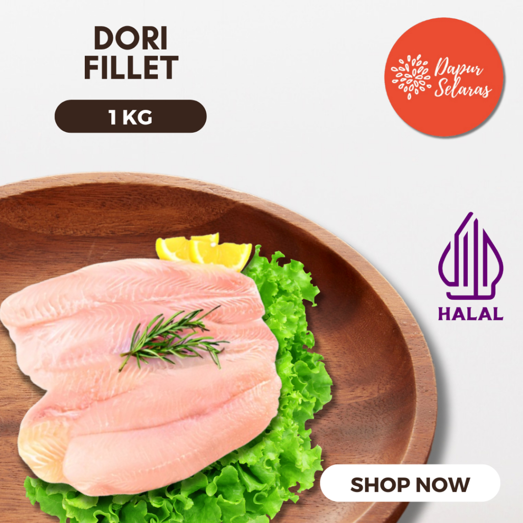 

Ikan Dori Fillet Fresh 1 KG