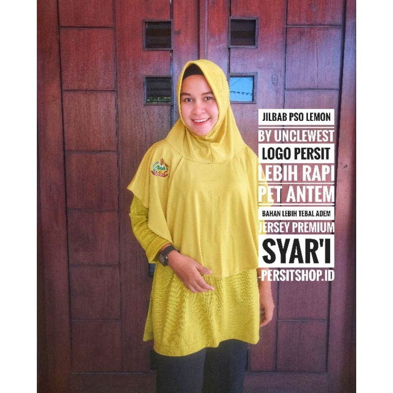 JILBAB OLGA KUNYIT PERSIT