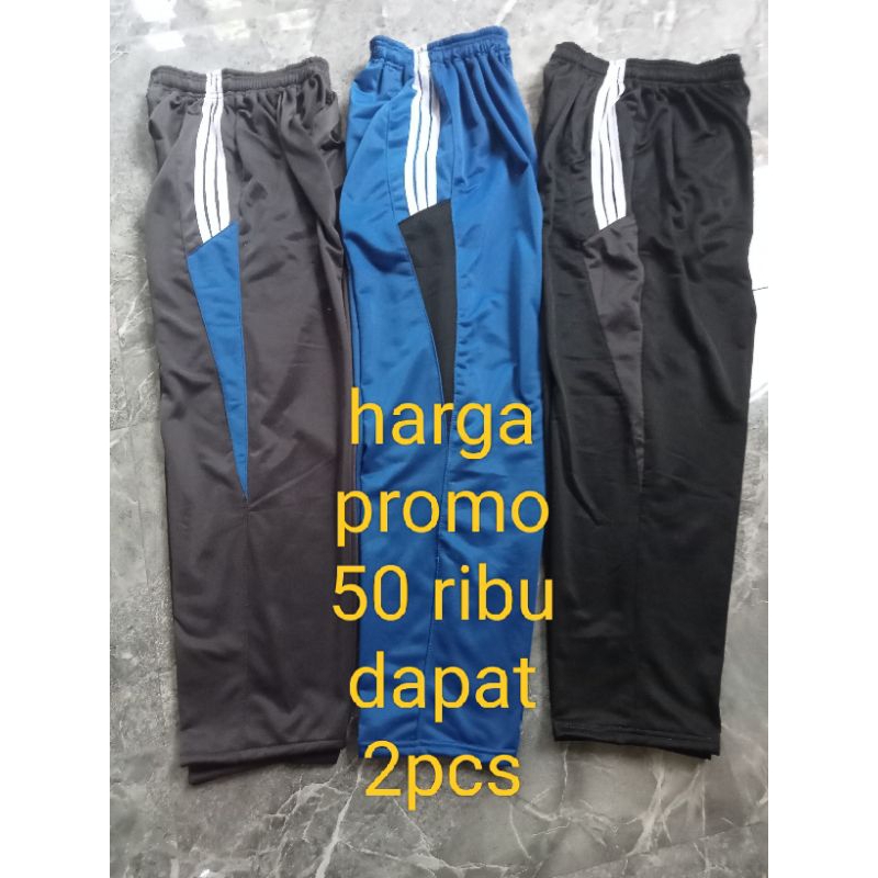 paket 50ribu dapat 2pcs celana panjang treaning