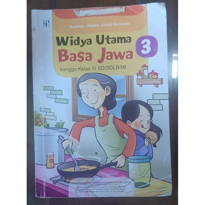 Buku Widya Utama Basa Jawa Kelas 3