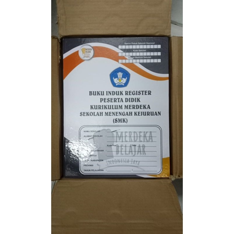 

Buku induk pestra didik kurikulum merdek SMK isi 40 lembar