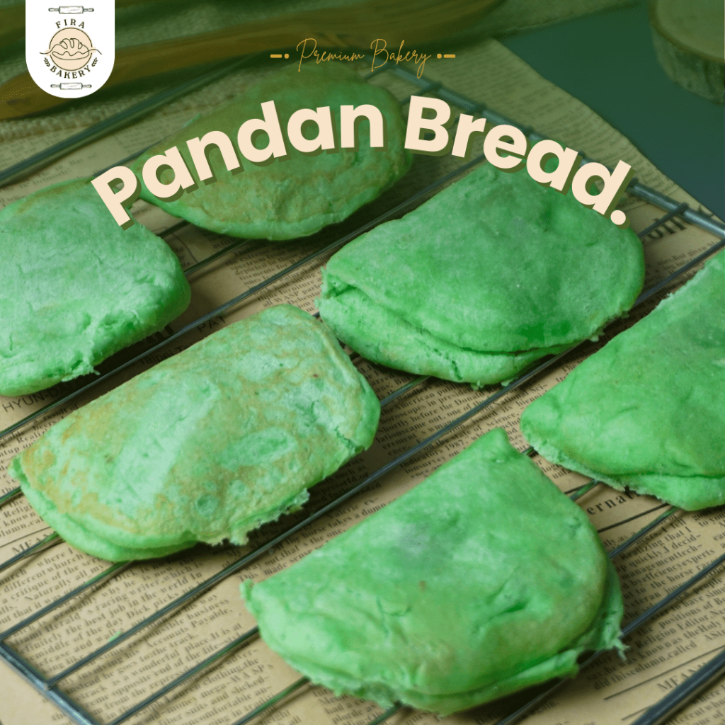 

Fira Bakery - Roti Susu Pandan lembut mini isi 10 pcs