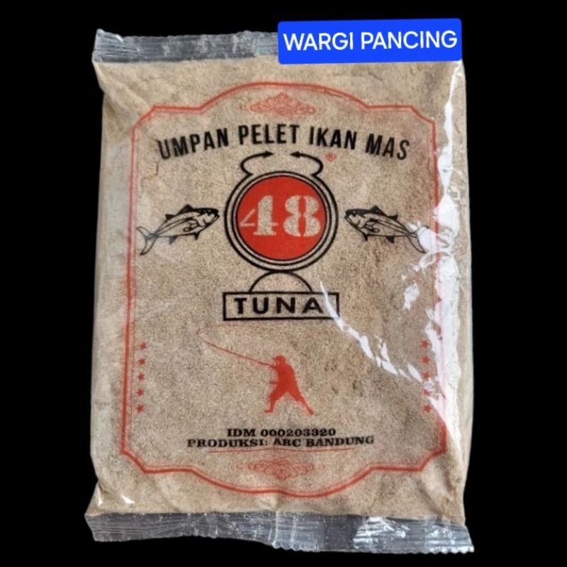UMPAN IKAN PELET 48 COKLAT-PELET IKAN MAS