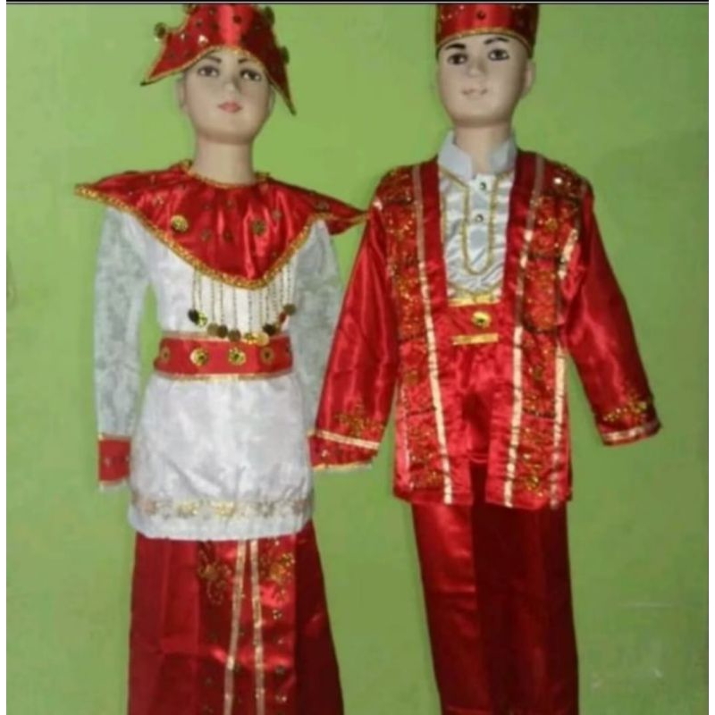 Baju adat maluku anak / Kostum adat anak modern