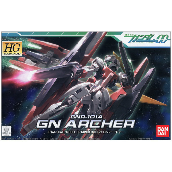 BANDAI 1/144 HG GN Archer - 00 Gundam