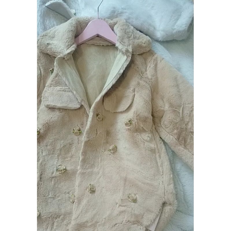 ATASAN OUTER BULU PREMIUM BUNGA KECIL
