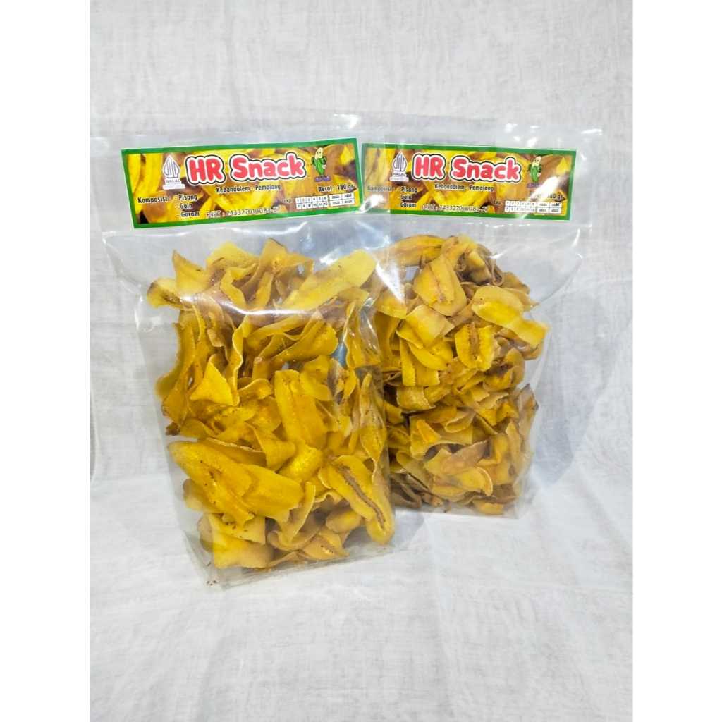 

Keripik pisang gurih crispy 180 gram