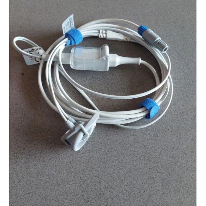 kabel spo2 sensor 1 set extension + probe SpO2 Compatible Mindray untuk Anak/ Dewasa
