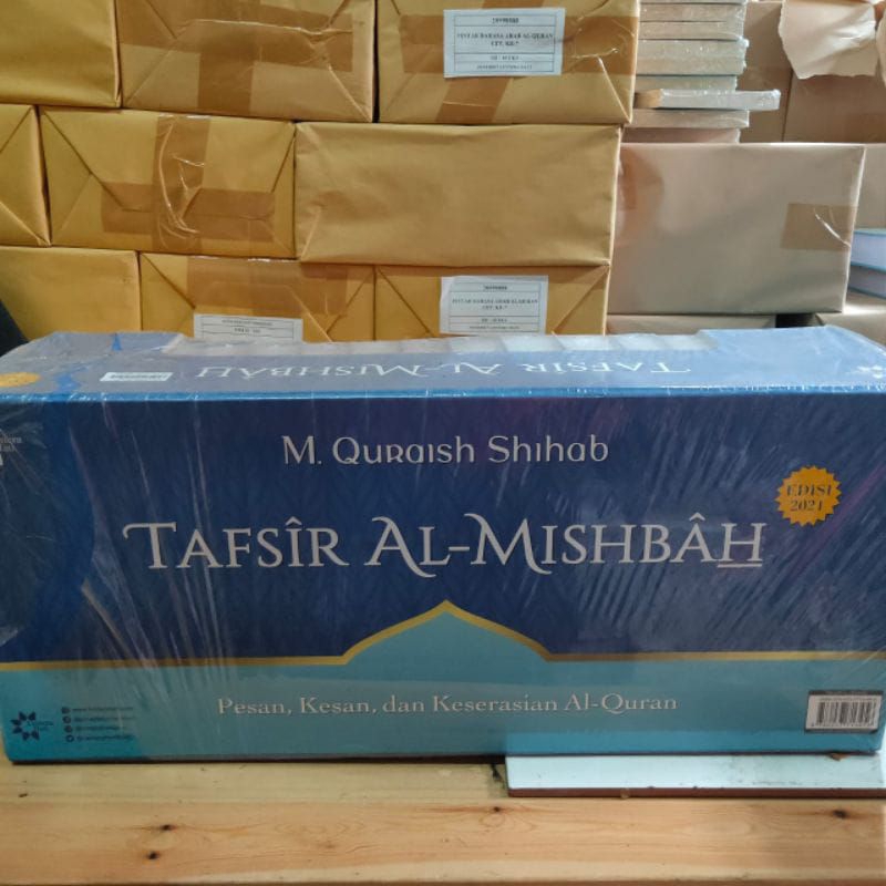Tafsir Al Mishbah Dr. Quraish Shihab 15 Jilid Original / Tafsir al Misbah Ori