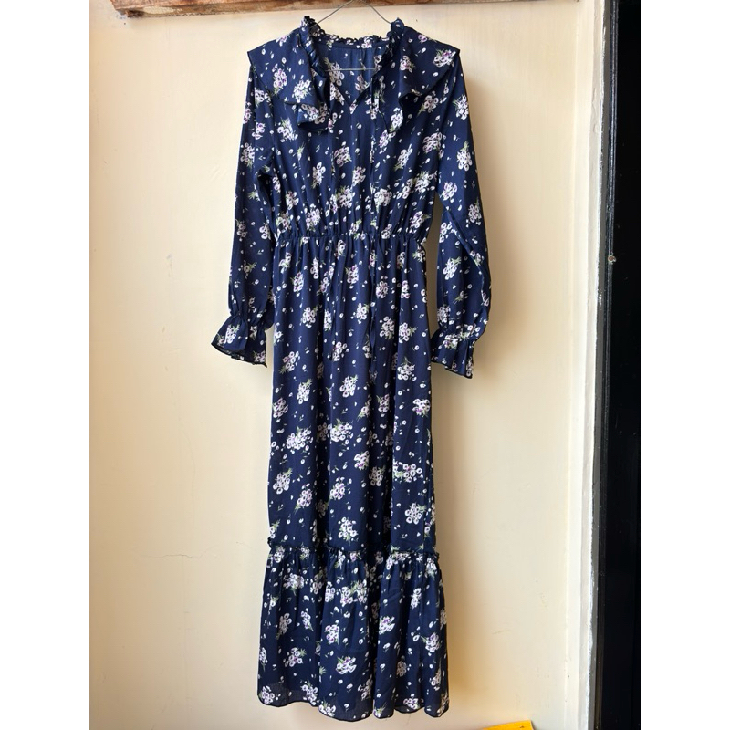 Preloved Long Dress Vintage Wanita