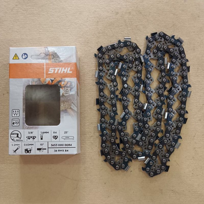 Rantai Belah Chainsaw 038/381/382 Rantai STIHL 36 RMX 84 ASLI STIHL