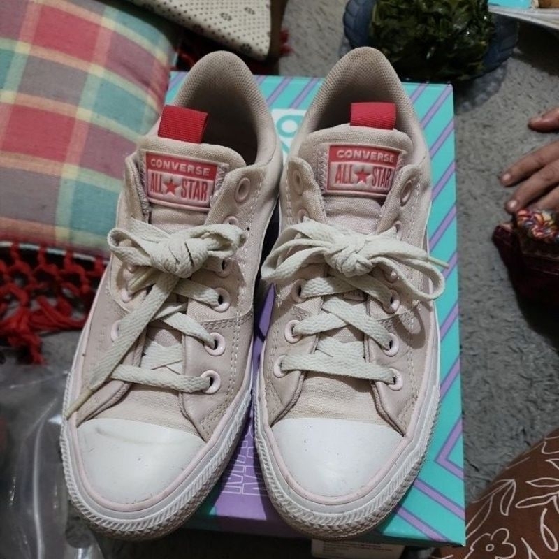 ORI converse all star PL warna pink muda #sneakers #sepatu #converse #branded