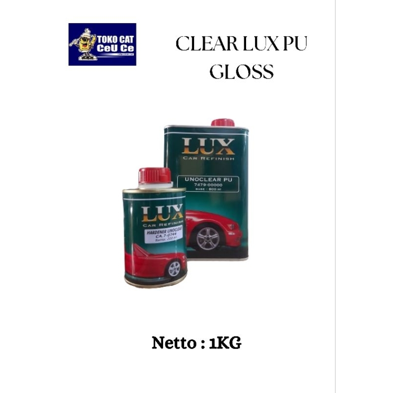 CLEAR LUX PU GLOSS 1LT